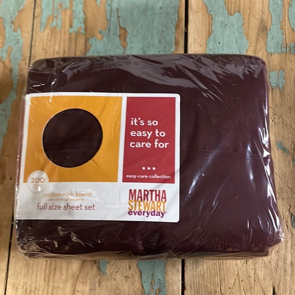 Martha Stewart Bedding Martha Stewart Full Size Sheet Set Poshmark